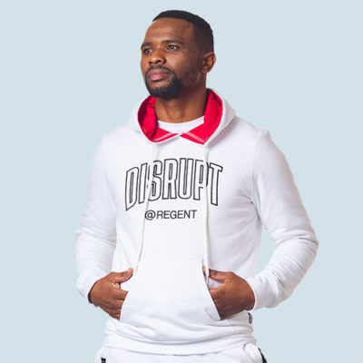 White Fleece Hoodie