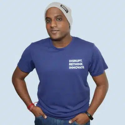 Birdseye Blue Tee