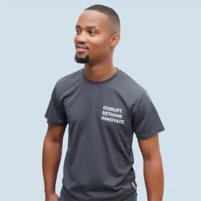 Birdseye Charcoal Tee
